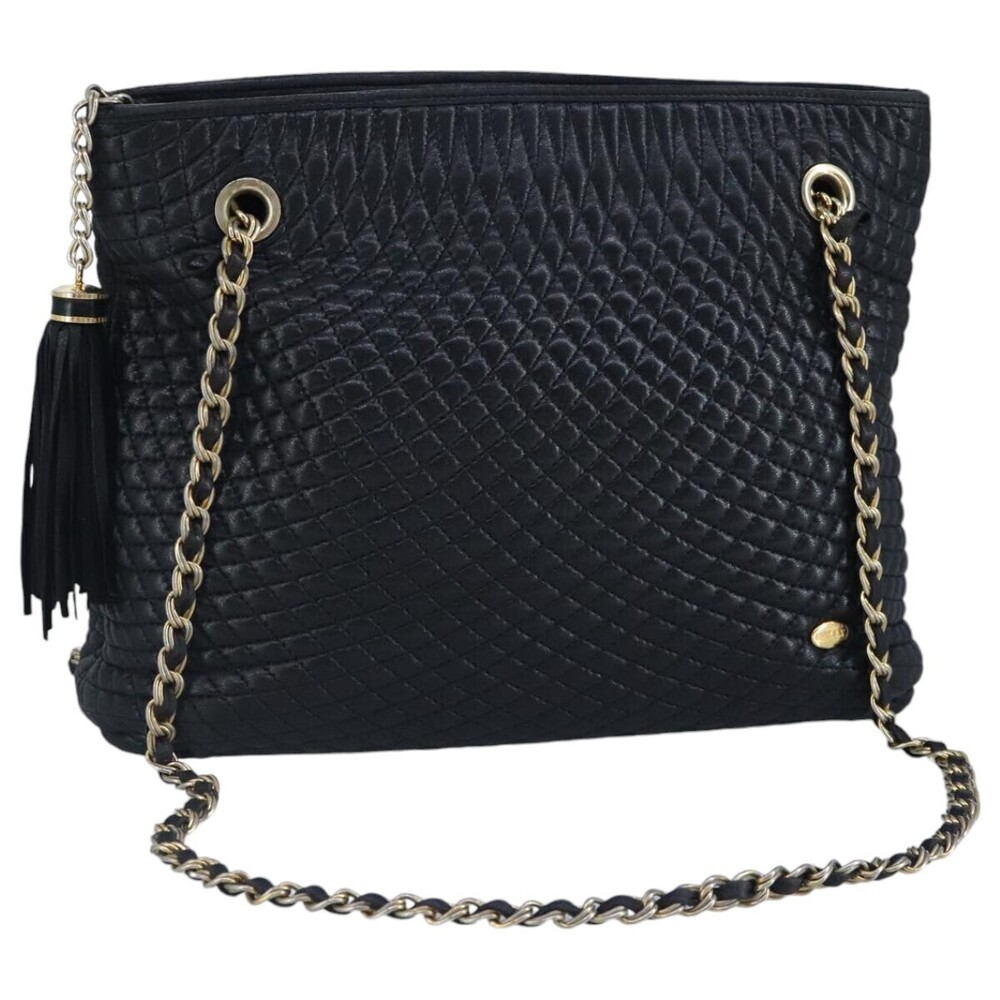 Bally Vintage Chain Quilted Leather